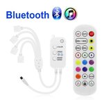 CONTROLER RGB 4-1 CU BLUETOOTH SI TELECOMANDA