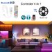 CONTROLER RGB 4-1 CU BLUETOOTH SI TELECOMANDA